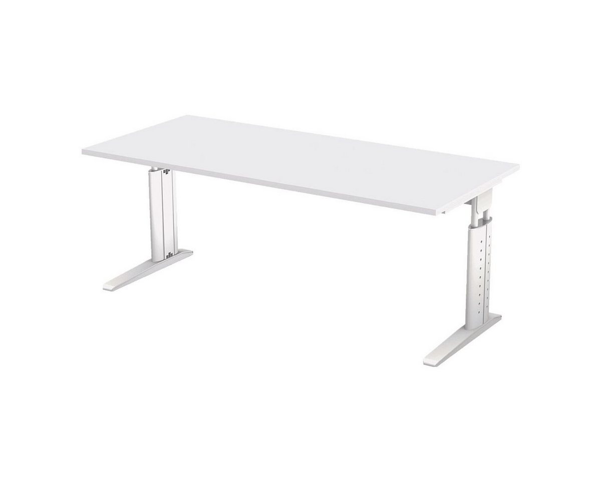 Otto Office Premium Schreibtisch Otto Office Line III, rechteckig, höhenverstellbar 68-86 cm, C-Fuß von Otto Office Premium