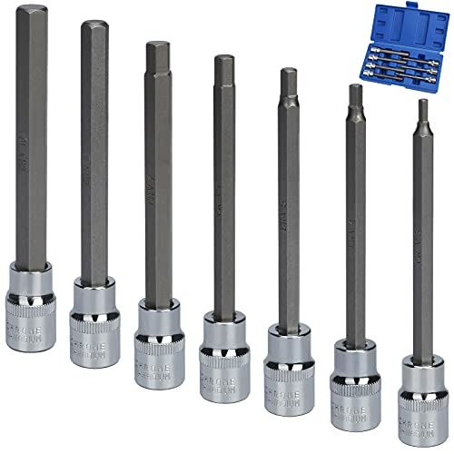 Oumuik Torx Nuss Set Torx Stecknuss Adapter 7-tlg CR-V3/4/5/6/7/8/10 Steckschlüssel Nüsse Werkzeug Set von Oumuik