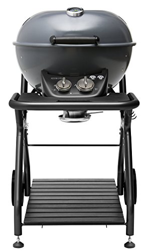 Outdoorchef ASCONA 570 G darkgrey grau BBQ Gasgrill Kugelgrill, Doppelbrenner, 18.127.97 von OUTDOORCHEF