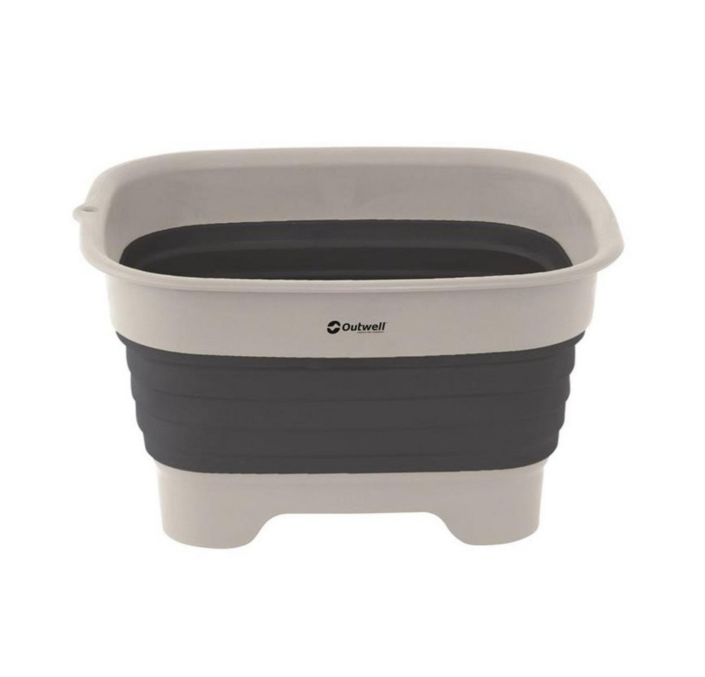 Outwell Single Geschirr-Set Collaps Wash Bowl w/drain, TPE, Plastik von Outwell