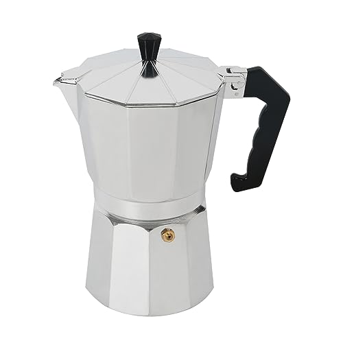 Ownant Espressokocher, Mokkakanne aus MYK-Aluminium, Kaffeekocher mit Zubehör, 9-14 Tassen Espressokanne, Espresso, Espressomaschine, mit Dichtring (12 Tassen丨600ml) von Ownant