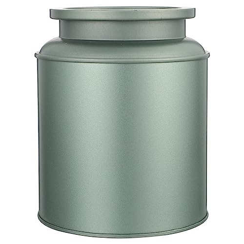 PACKOVE Metall-Teedose Tee-Vorratsglas Vorratsbehälter Für Losen Tee Teekanister Weißblech-Aufbewahrung Für Kaffee Tee von PACKOVE