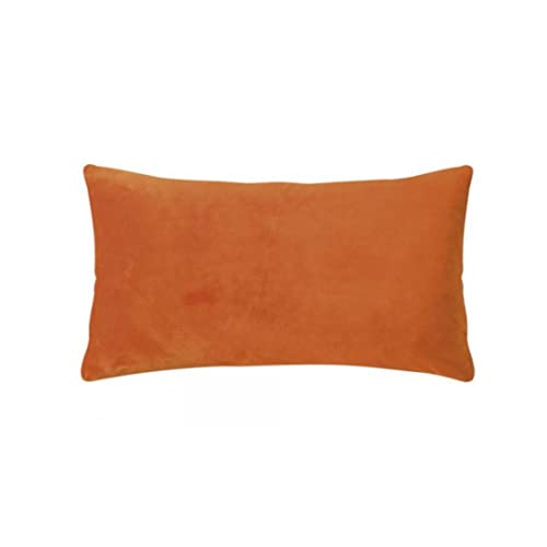 PAD - Kissenhülle, Kissenbezug - Smooth - Samt - 100% Polyester - Farbe: Pumpkin/orange - 25 x 50 cm von PAD