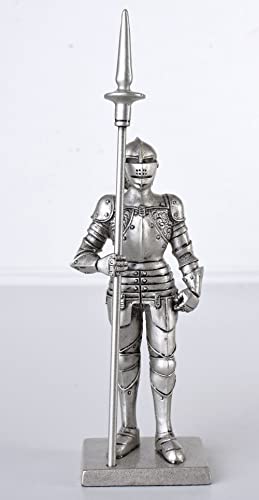 Ritter mit Lanze Mittelalter Rüstung Ritterfigur 15 cm signiert Sammelfigur rf001 Palazzo Exclusiv von PALAZZO INT