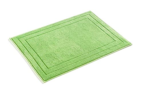 PANA Frottier-Serie Jasmina • Frottee Handtücher Set • weicher Badteppich • 100% Baumwolle • Ökotex Zertifiziert • Badematte • Größe: 50x70 cm • Farbe: Grün von PANA