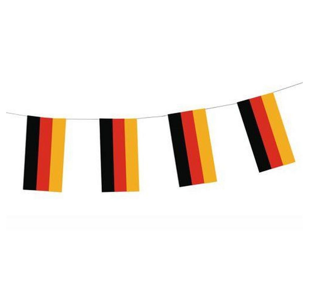 PAPSTAR Girlande Flaggenkette, Papier 4 m Deutschland" schwer entflammbar" von PAPSTAR