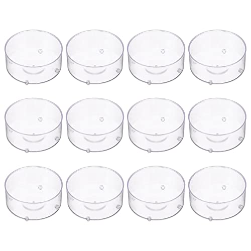 PATKAW 30Pcs Reptile Wasserschalen Reptilienfuttermittel Speisegericht Transparent Food Bowl Terrarium Schalen Wurmgericht für Schildkröte Echsen Bärtige Drache Frosch Leopard Gecko von PATKAW