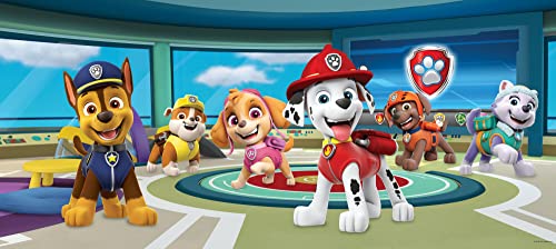 Paw Patrol Disney Vlies Wand-Foto-Poster-Tapete | Moderne Dekoration Wand-Deko Wohnzimmer Schlafzimmer Büro Flur 202x90 cm von PAW PATROL