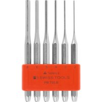 PB Swiss Tools Splintentreiber-Satz, im Kunststoffhalter, Sonderqualität, verchromt, 6-teilig von PB Swiss Tools