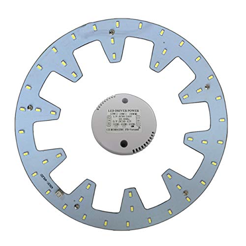 PB-Versand LED Modul 24 Watt tageslichtweiß - Umbau Set für Deckenleuchte Ringlampe Deckenleuchte Rundlampe Röhrenlampe G10q von PB-Versand