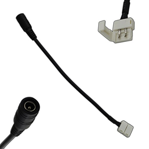 LED Streifen Schnellverbinder Buchse Anschlusskabel Kabel 2-polig Stromanschluss für LED Strips von PB-Versand