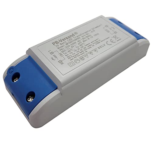 LED Trafo 1-70 Watt 12V~ AC Wechselspannung Transformator Elektronisch Netzteil kompakt von PB-Versand