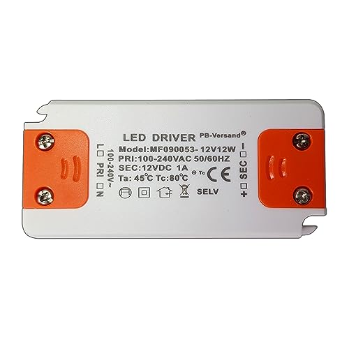 LED Trafo 12V DC 12 Watt von PB-Versand