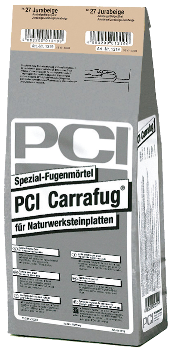PCI Carrafug 5 kg, versch. Farben-perlgrau von PCI