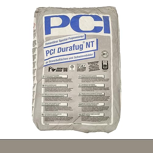 PCI DURAFUG NT Zementärer Spezial-Fugenmörtel 25 kg Zementgrau von PCI