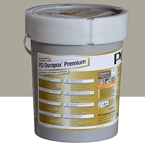 PCI Durapox Premium Reaktionsharz-Mörtel (5 kg, Sandgrau) von PCI