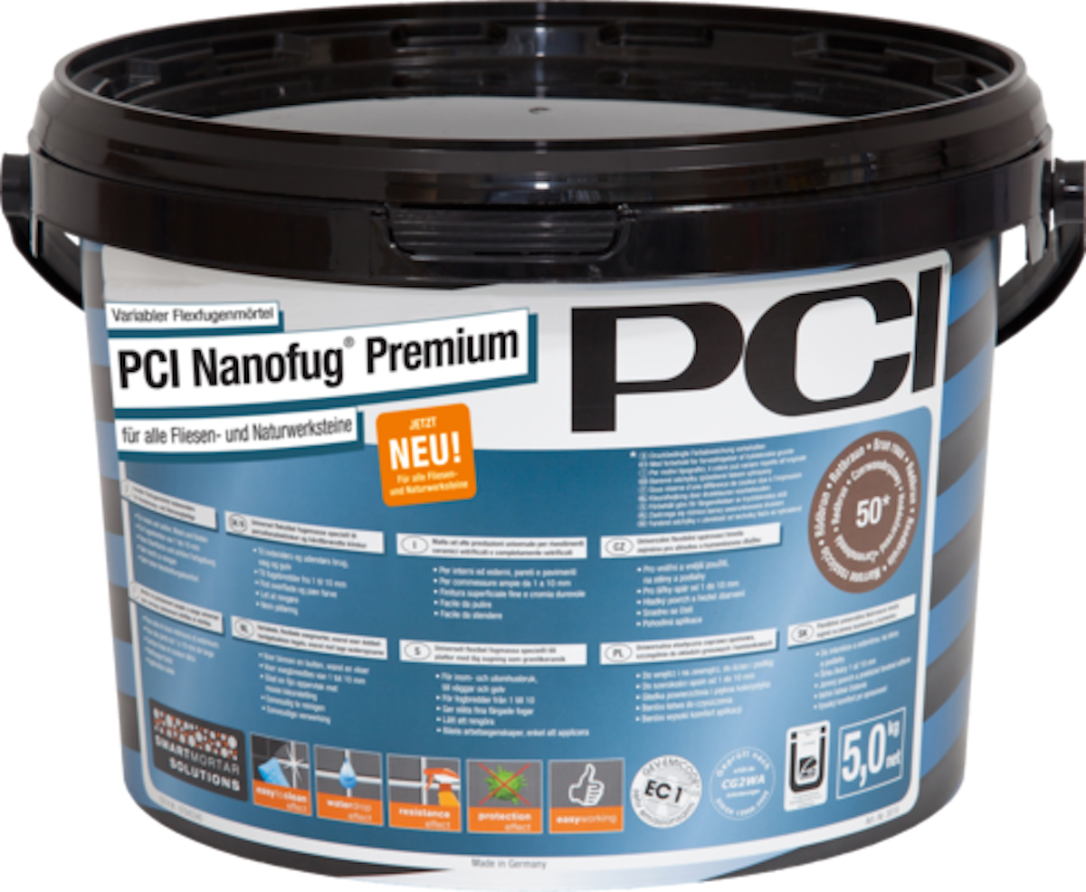 PCI Nanofug Premium hellgrau 5 kg von PCI