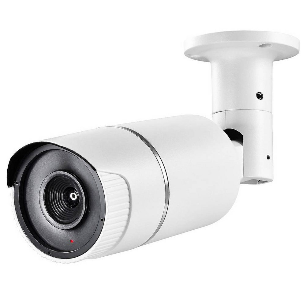 PENTATECH Kamera-Attrappe für außen, mit LED-Blinklicht Überwachungskamera Attrappe (mit blinkender LED) von PENTATECH