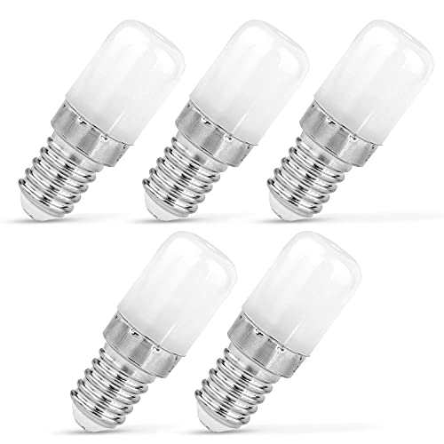 Perfect LED Kühlschrankbirnen - kaltweiß - 5er Set - E14 LED Lampe - Kühlschranklampe - 6000 K - 1,5 Watt von PERFECT EQUIPMENT FOR YOUR HOME