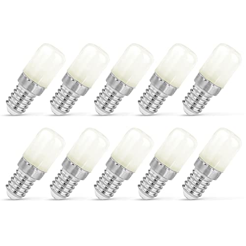 Perfect LED Kühlschrankbirnen - warmweiß - 10er Set - E14 LED Lampe - Kühlschranklampe - 2700 K - 1,5 Watt von PERFECT EQUIPMENT FOR YOUR HOME