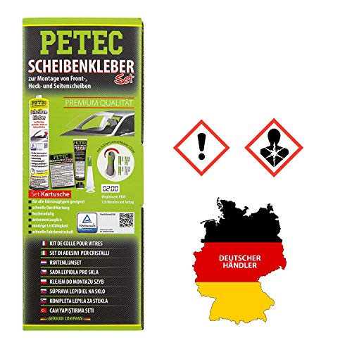 Petec 83333 Scheibenkleber Set Kartusche Profi Qualität von PETEC