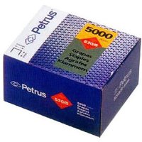 Petrus verkupferte Heftklammern 530/6 für Nagler -Box von 5000-. von PETRUS