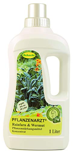 PFLANZENARZT® Rainfarn & Wermut Konzentrat, Pflanzenstärkungsmittel zum Gießen und Sprühen für schädlingsanfällige Pflanzen, 1 Liter von PFLANZENARZT