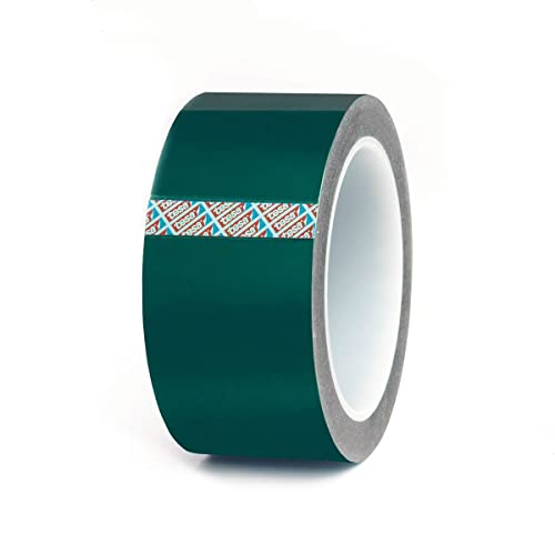 tesa® 50600 PET Silikon-Abdeckband Grün 25mm breit von PHD