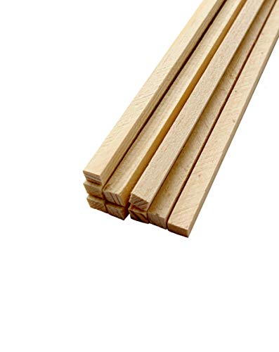 200x Zuckerwattestäbe 310x5x5 mm vierkant Holzstäbchen für Zuckerwatte Bombon-Stäbchen von PINI