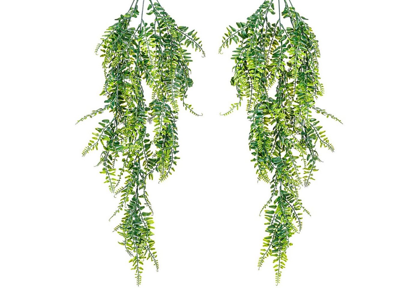 Kunstranke Künstliche Hängepflanze Dekopflanze Zimmerpflanze Hängepflanze, PLANTASIA, Höhe 120,00 cm, Größen u. Setwahl von PLANTASIA