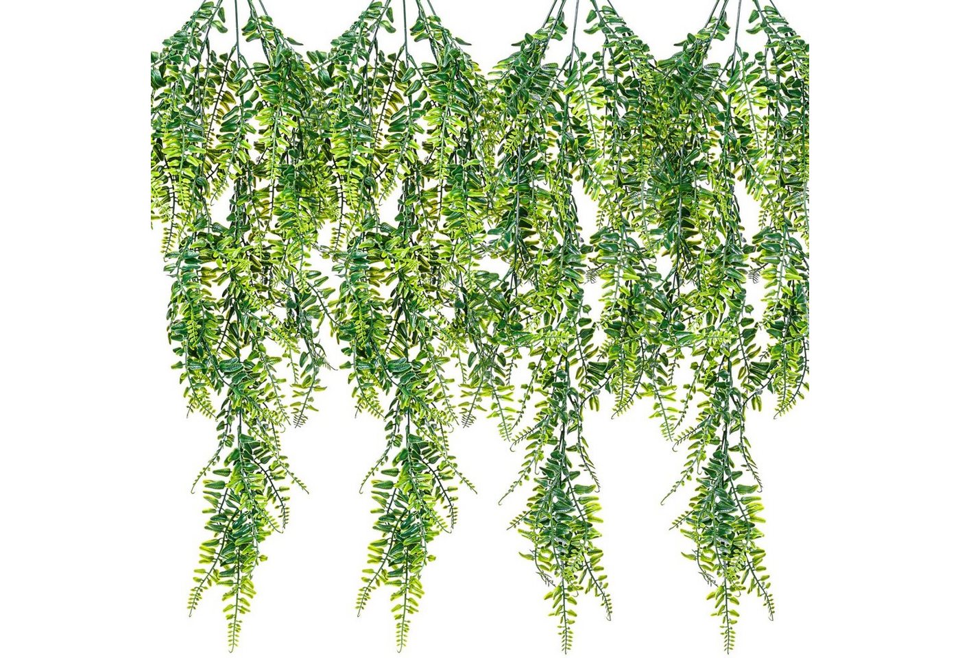 Kunstranke Künstliche Hängepflanze Dekopflanze Zimmerpflanze Hängepflanze, PLANTASIA, Höhe 120,00 cm, Größen u. Setwahl von PLANTASIA