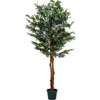 Künstliche Zimmerpflanze 150 cm Kunstbaum Hanfbaum - Plantasia von PLANTASIA