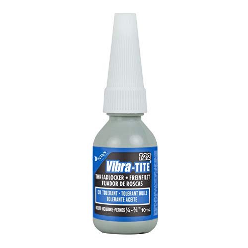 Vibra-Tite® 122 Schraubensicherung | Industriequalität | Mittelfest | Öl Tolerant & Ölverträglich | 10ml Flasche von PLTight