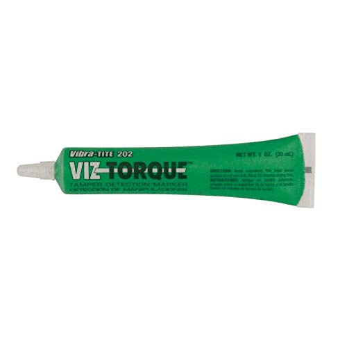 Vibra-Tite® | Viz-Torque® 202 Schraubensicherungslack | Manipulationssiegel | Siegellack | Garantiesiegel – Inhalt: 30 ml | Farbe: Grün von PLTight