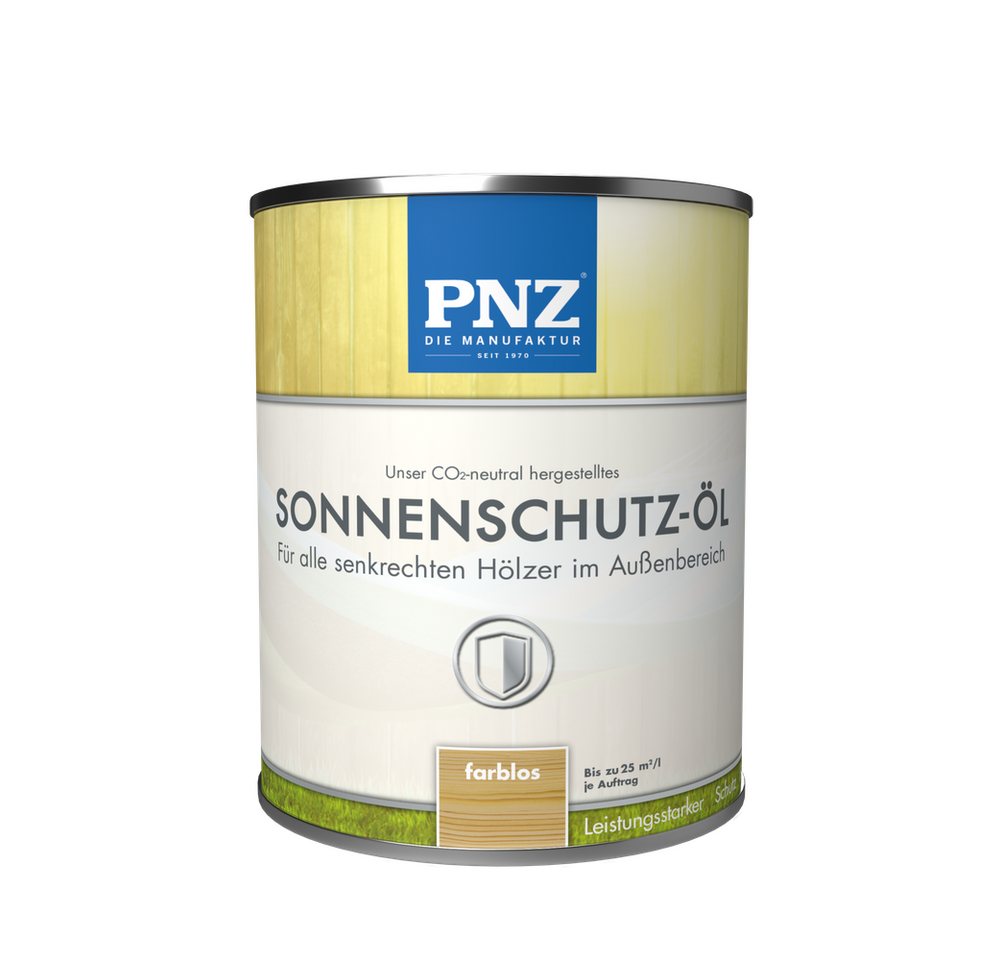 PNZ - Die Manufaktur Wetterschutzfarbe Sonnenschutz-Öl von PNZ - Die Manufaktur