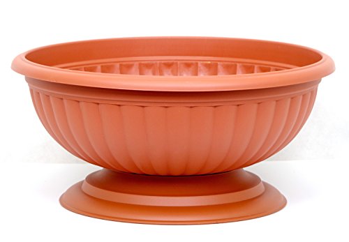 Blumenschale Pflanzschale Blumenkübel Grace ∅41,5 cm Terracotta von POKM Toolsmarket GmbH