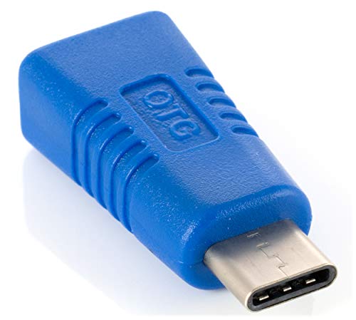 POPPSTAR USB 3.1 Gen 1 Adapter (3.1 Typ C Stecker auf Micro USB Typ B Buchse) (bis zu 5 Gbit/s) blau von POPPSTAR