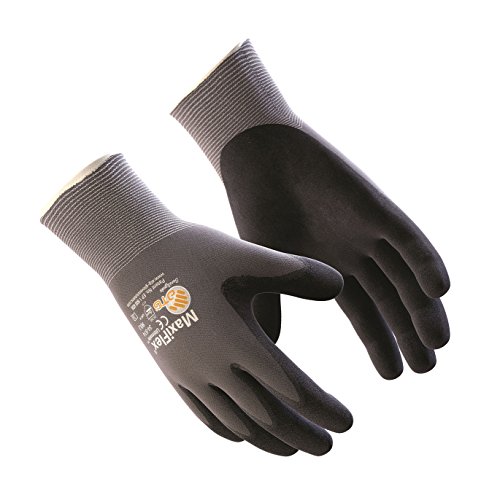 POWERHAUS24 ATG 34-874 Nylon-Strick Schutzhandschuhe Maxi-Flex Ultimate mit Handschuhberater-7 von POWERHAUS24