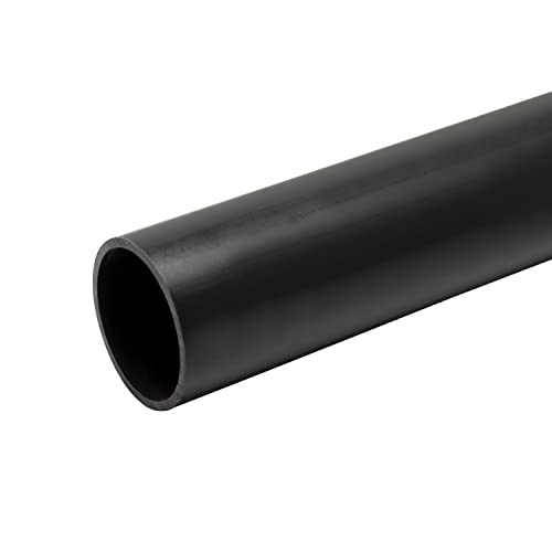 POWERHAUS24 PVC Rohrleitung 5X 1 m, Aussen Ø 50 mm, zum Verkleben, PN10 nach EN1633, EN1452, ohne Weichmacher von POWERHAUS24