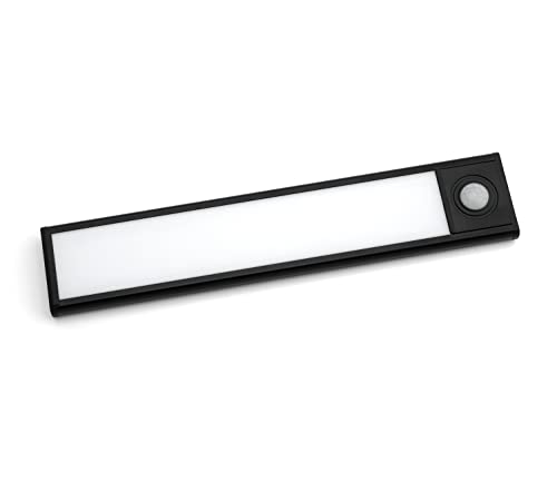 PRECORN 20cm LED Sensor Lichtleiste | Kabellos, Bewegungsmelder, USB aufladbar | Schranklicht Unterbauleuchte für Schrank, Küche, Treppe | Magnetische Montage | Schrankbeleuchtung von PRECORN