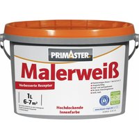 Primaster - Malerweiß konservierungsmittelfrei 1 l Malerweiß von PRIMASTER
