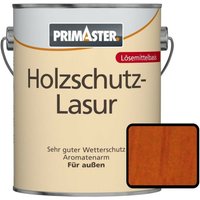 Primaster Holzschutzlasur 2,5L Mahagoni Wetterschutz UV-Schutz Holzlasur von PRIMASTER