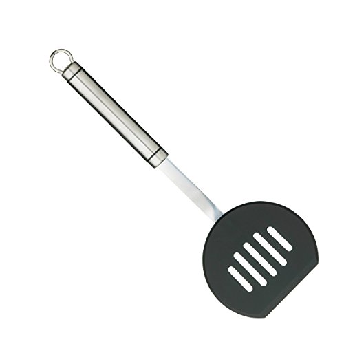 KitchenCraft Professional Pfannenwender Edelstahl antihaftbeschichtet ovaler Griff von KitchenCraft