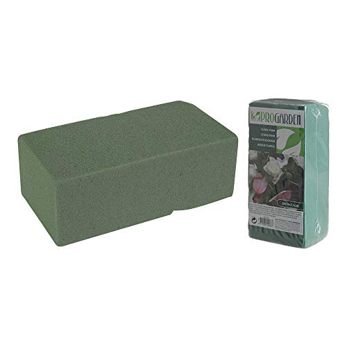 PRO GARDEN 90338 Schaumstoff für Blumenzentren, 200 x 100 x 75 mm, Mehrfarbig von PRO GARDEN