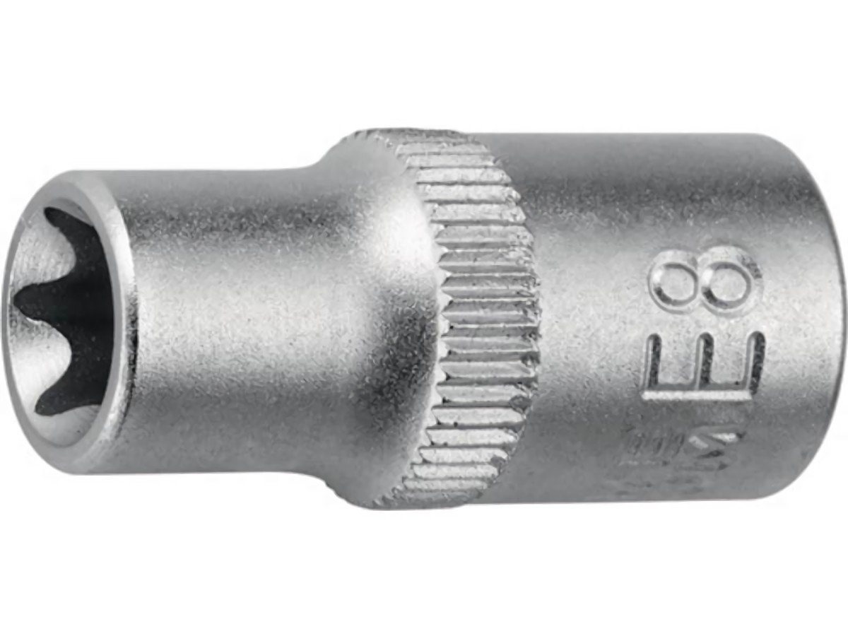 PROMAT Steckschlüssel Steckschlüsseleinsatz 1/4 Zoll E E5 L.25mm PROMAT 6,3 mm (1/4)-Vier von PROMAT