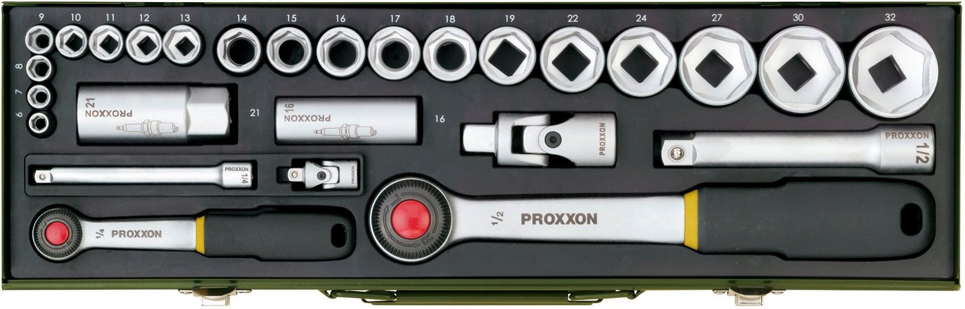 PROXXON INDUSTRIAL Steckschlüssel Proxxon PKW-Steckschlüsselsatz von PROXXON INDUSTRIAL