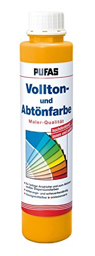 PUFAS Vollton- und Abtönfarben gold 0,75 Liter von PUFAS