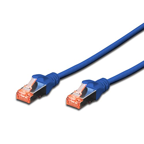 PW WP WPC-PAT-6SF010B Netzwerkkabel 1m Cat6 SF/UTP (S-FTP) blau - Netzwerkkabel (1m, Cat6, SF/UTP (S-FTP), RJ-45, RJ-45, Blau) von PW