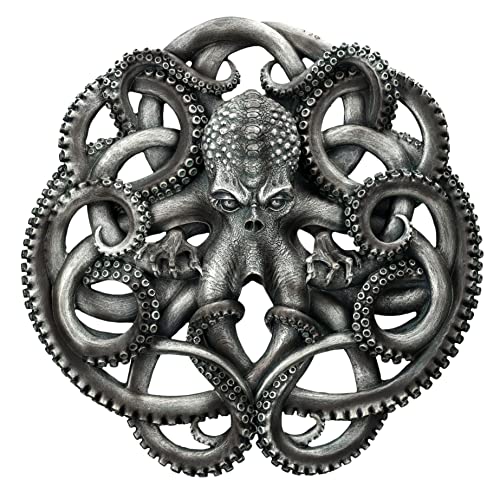 Pacific Giftware Wandrelief Cthulhu Krake Figur | Gothic Deko Dämon von Pacific Giftware