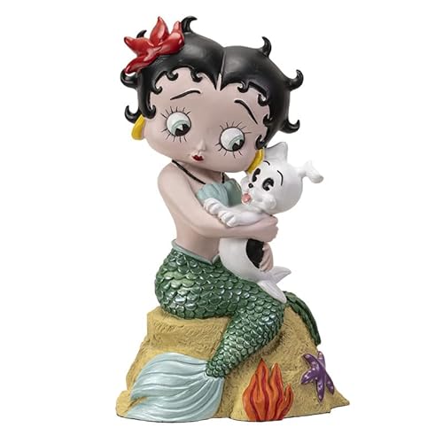 Pacific Trading Betty Boop Meerjungfrau-Figur, 19 cm hoch, Kaltgussharz von Pacific Giftware